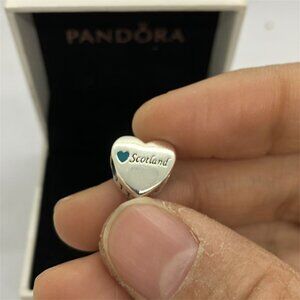 ✨🔥Pandora Scotland Charm Heart Charm Country Charm